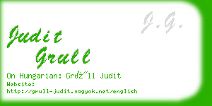 judit grull business card